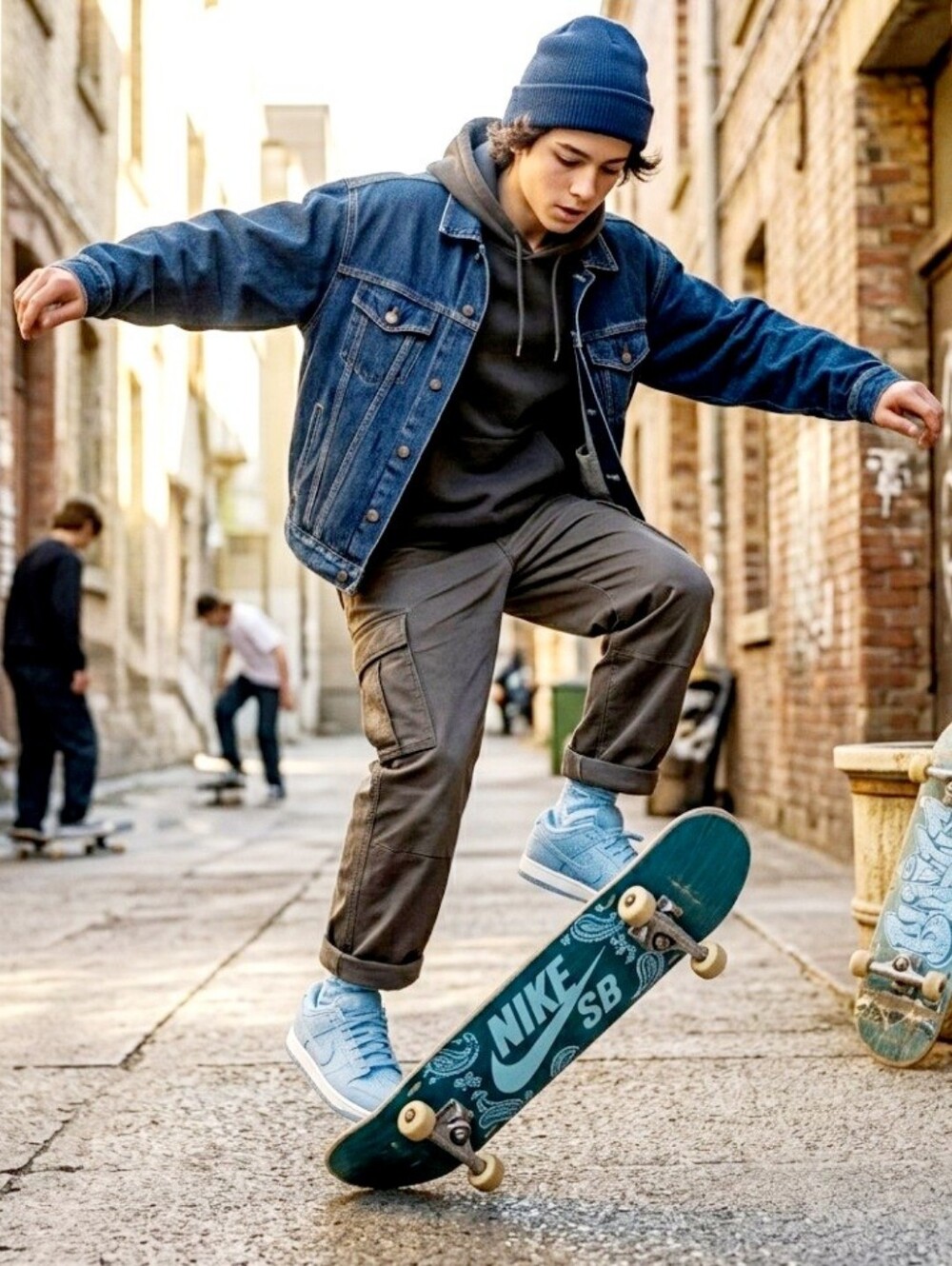 Nike Dunk Low Premium "Topography" (University Blue),